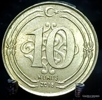 Törökország 10 Kurus, 2018 A12C4