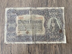 5000 Korona 1923 G