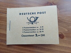 NDK bélyegfüzet postatiszta Michel DD MH3b1