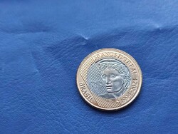 BRAZÍLIA 1 REAL 2024 REAL 30.ÉVFORDULÓ! BIMETÁL! RITKA! UNC!