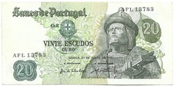20 escudo escudos 1971 Portugália 1.