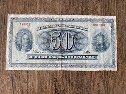 Dánia 50 Korona 1966 F-
