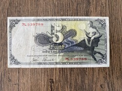 Németország 5 Márka 1948 VF