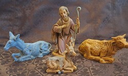 Régi betlehemi figurák kreatívoknak (L6294)