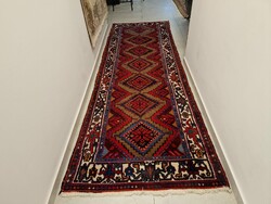 Huge Sale! MZ511 Iranian Handmade Knot Wool Persian Runner Rug 100x300