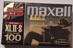 Maxell XL II-S 100 bontatlan magnókazetta