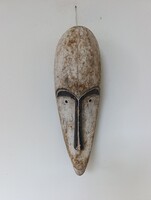Antik afrikai maszk Fang népcsoport fa afrikanische Maske Gabon D800 432 7227