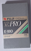 Fuji Super XG PRO E-180 Bontatlan VHS kazetta