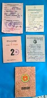 1960–1980-as évek magyar okmány- és igazolványgyűjteménye –