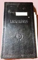 1964.SZEGED - JATE -EGYETEMI LECKEKÖNYV INDEX - JOGI KAR - LÁSZLÓ MAGDOLNA SZENTES - HIBÁTLAN DARAB
