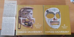 Törzsi művészet I-II. Bodrogi Tibor 1981 Corvina