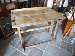 Hollóházi Rustic Solid Wood Kitchen Table