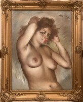 Fried Pál (1893, Budapest - 1976, New York): Nude
