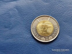 CANADA 2 DOLLARS / KANADA 2 DOLLÁR 2026 BIMETÁL! JEGESMEDVE! III.KÁROLY! 30.ÉVFORDULÓ! UNC!