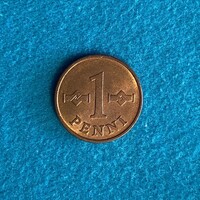 Finland - 1 penni - 1963 coin - aUNC