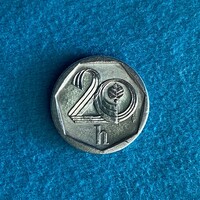 Czech Republic - 20 hellers - 1999 coin - rare
