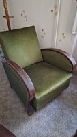 Art deco fotelek, 2 db.