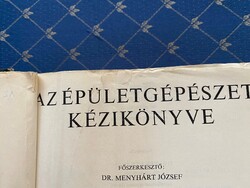 Dr. Menyhárt: Az épületgépészet kézikönyve