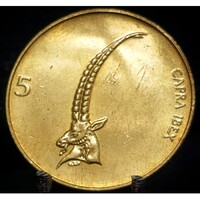 Szlovénia 5 Tolár (Tallér), 1994 Nyitott "4" A03E4V+