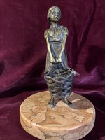 Antik bronz kisplasztika, 250914