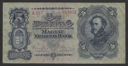5 pengő 1928 F+
