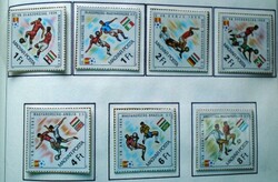 S3503-9 / 1982 Labdarúgó VB bélyegsor postatiszta