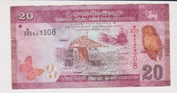 Sri Lanka 20 rúpia 2015  F   /A6/