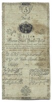5 gulden / forint 1800 erederi állapot 1. ritka