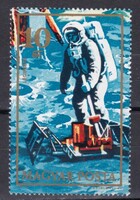 1973. Apollo-17  Blokkból Kiszedve Postatiszta