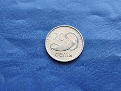 FIDZSI/ FIJI-SZIGETEK 20 CENT 2009 II.ERZSÉBET KORONÁS ! UNC!