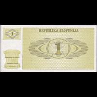 Szlovénia 1 Tolar 1990 P-1 UNC