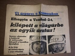 Esti Hirlap 1965 március 18. Első űrséta