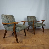 Különleges retro lengyel felújítandó fotelpár (2db)