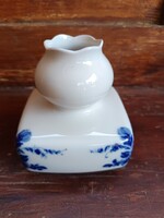 Lichte német porcelán vintage miniatűr váza