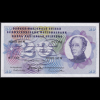 Svájc 20 Francs 1976 P-46w (1) UNC