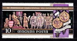 1972. Aranybulla Blokkból Kiszedve Postatiszta
