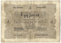 1 forint 1848 Kossuth bankó eredeti állapot 1.