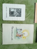 Régi retró elsőáldozási emléklapok 1950 k. jó állapotúak  külön is!  V. Pius pápa