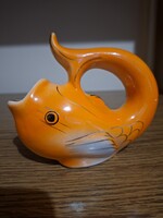 Bodrogkeresztúri kerámia hal. Jelzett