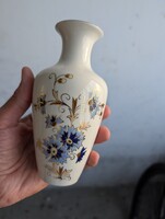 Zsolnay búza virág mintás porcelán váza