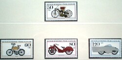 N1168-71 / Németország 1983 Ifjúságért : A motorkerékpár története  bélyegsor postatiszta