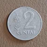 Litvánia 2 Centas, 1991