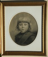 (N) Rudolf Pöpl (1861-) : Gyermekportré