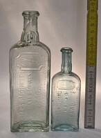 "Richters Apotheke zum Goldenen Loewen Prag" gyógyszeresüveg 2 db (3900)