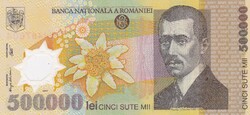 500,000 Lei 2000 Romania In the condition shown in the picture