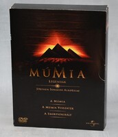 Múmia trilógia - Stephen Sommers filmjei (5DVD) magyar Universal digipack kiadású ritkaság
