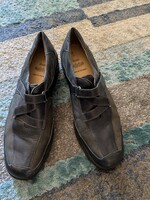HEDDA SOLIDUS 42-es fekete bőr félcipő ,őszi cipő német premium márkás,unisex ,tökélete állapotban !