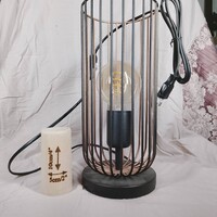 EGLO Roccamena asztali lámpa - 1 izzós, vintage asztali lámpa
