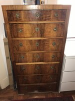 Biedermeier stílusú smizett 7 fiókos 20 század közepe