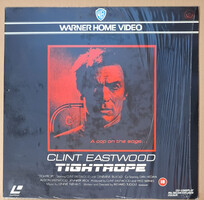 Tighttrope (Clint Eastwood) Laserdisc Videólemez UK kiadás 1984